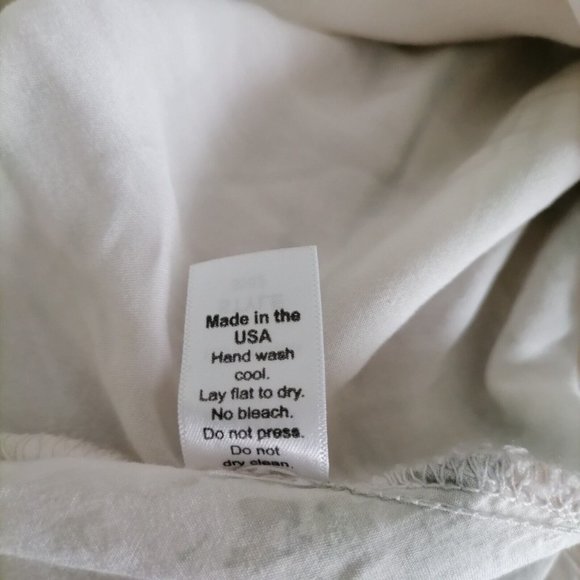 Michael Stars Womens Ocean Ombre Gray Tie Dye Slits Maxi Skirt Size L - Picture 8 of 8